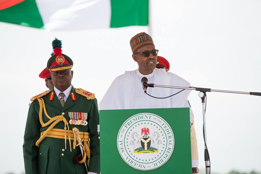 President Buhari applauds Armed Forces
