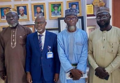 MSSN National Exco visits UNILORIN Vice Chancellor to solicit support,  encourage academic excellence amongst Students