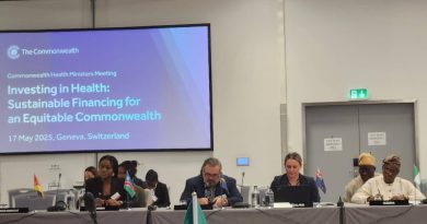 Salako Addresses 37th Commonwealth Ministers of Health meeting In Geneva, Says Improved Domestic Financing Has Unlocked Nigeria’s Healthcare Value Chains